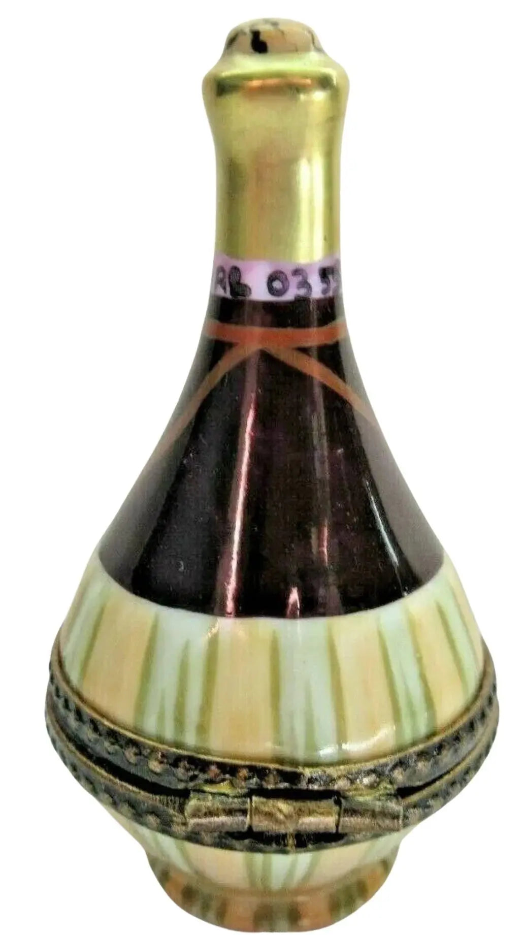 Chianti Wine Italy Porcelain Limoges Wine Spirits French Trinket Box