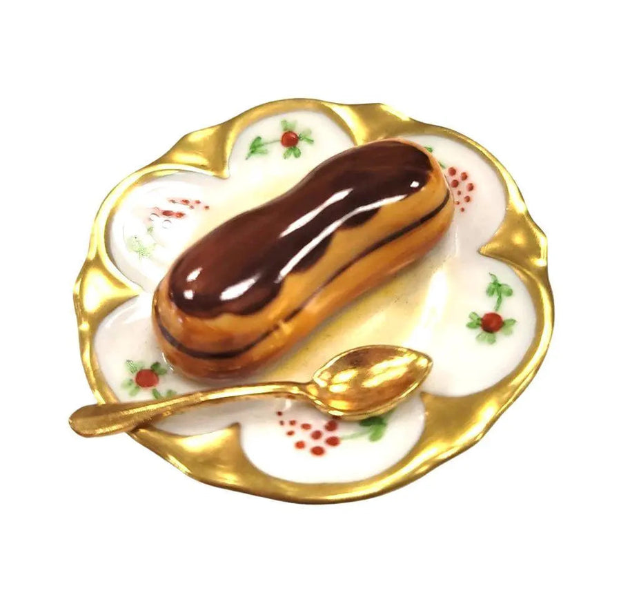 Chocolate Napoleon Limoges Box Porcelain Limoges Dessert French Trinket Box