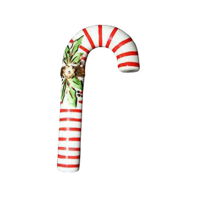Christmas Candy Cane Porcelain Limoges xmas theme French Trinket Box