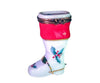 Christmas Stocking Snow Boot Mistle Toe Porcelain Limoges xmas theme christmas figurine French Trinket Box