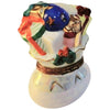 Christmas Toy Bag Limoges Box Porcelain Limoges xmas theme French Trinket Box