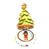 Christmas Tree Doll Surprise Box Porcelain Limoges xmas Limoges Porcelain Boxes Christmas Tree French Trinket Box