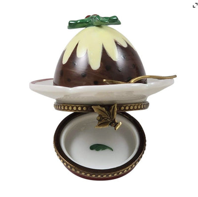 Christmas Pudding Authentic Limoges Box