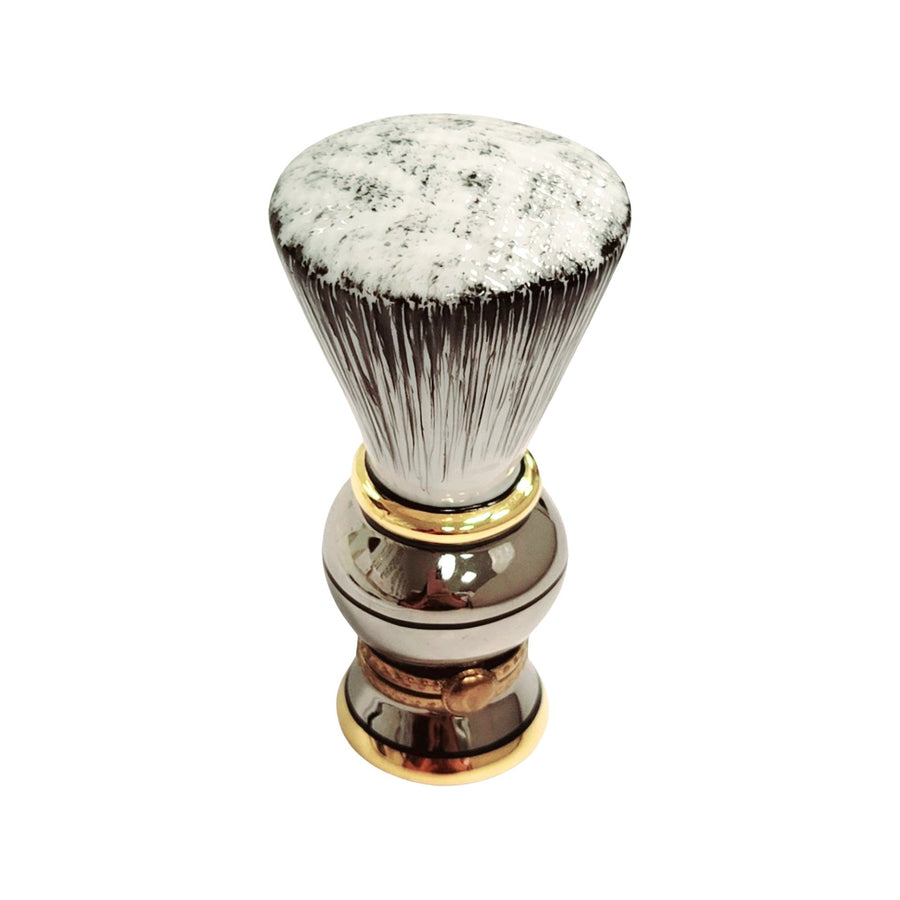 Chrome Shaving Brush Luxury Box Porcelain Limoges fashion limoges boxes French Trinket Box