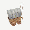 Chuck Wagon Adventure Figurine Porcelain Limoges vehicle French Trinket Box