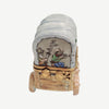 Chuck Wagon Adventure Figurine Porcelain Limoges vehicle French Trinket Box