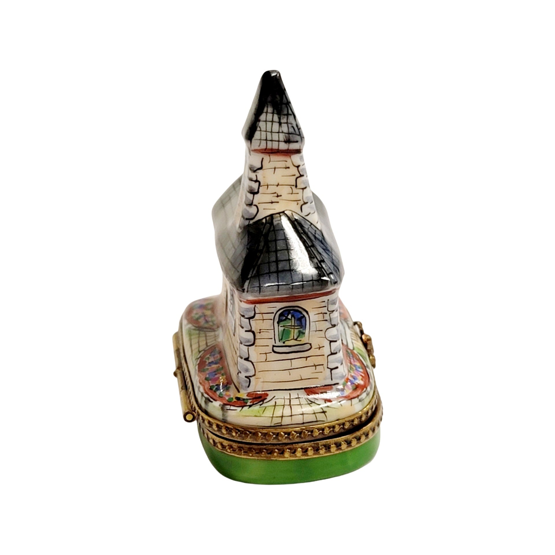 Church Limoges Box Figurine Porcelain Limoges Religion French Trinket Box