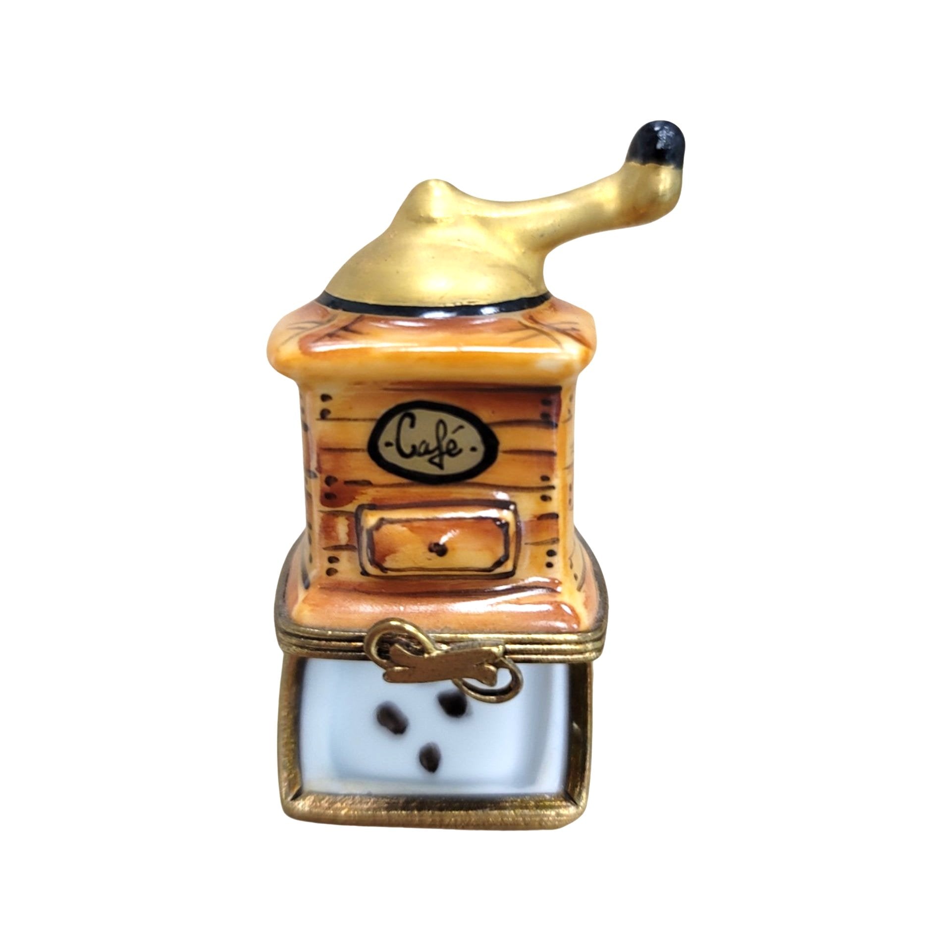 Coffee Mill Limoges Box Masterpiece Porcelain Limoges food home French Trinket Box