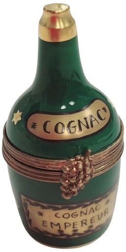 Cognac Elegance Limoges Box Porcelain Limoges wine spirit men special Limoges Box French Trinket Box