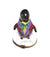 Colorful Tuxedo Penguin Figurine Porcelain Limoges xmas bird birds special winter travel LIMOGES BOXES French Trinket Box