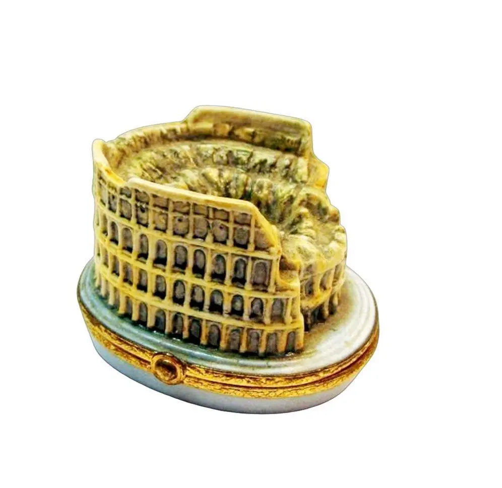 Colosseum Artoria Porcelain Limoges Limoges Box Travel world monuments French Trinket Box