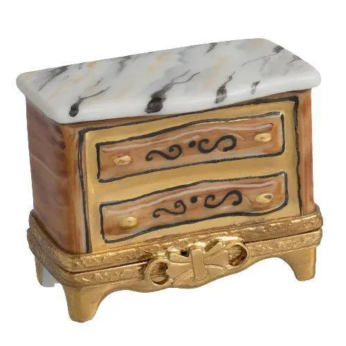 Commode Furniture Porcelain Limoges home furniture French Trinket Box