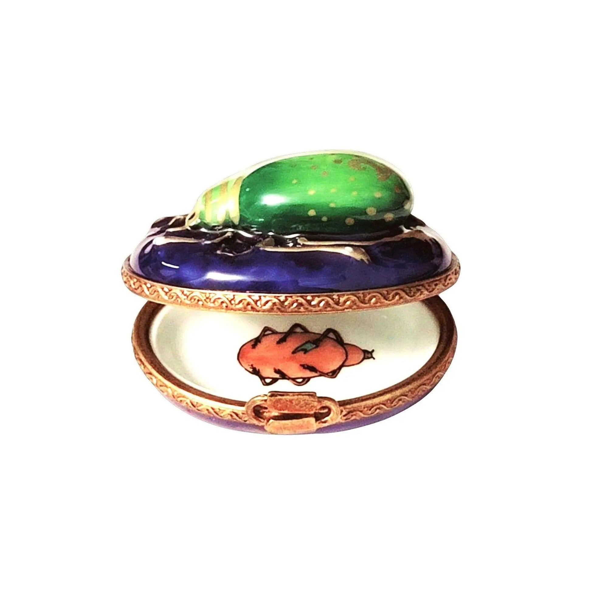 Computer Beetle Bug Limoges Box Porcelain Limoges bug critters limoges boxes French Trinket Box