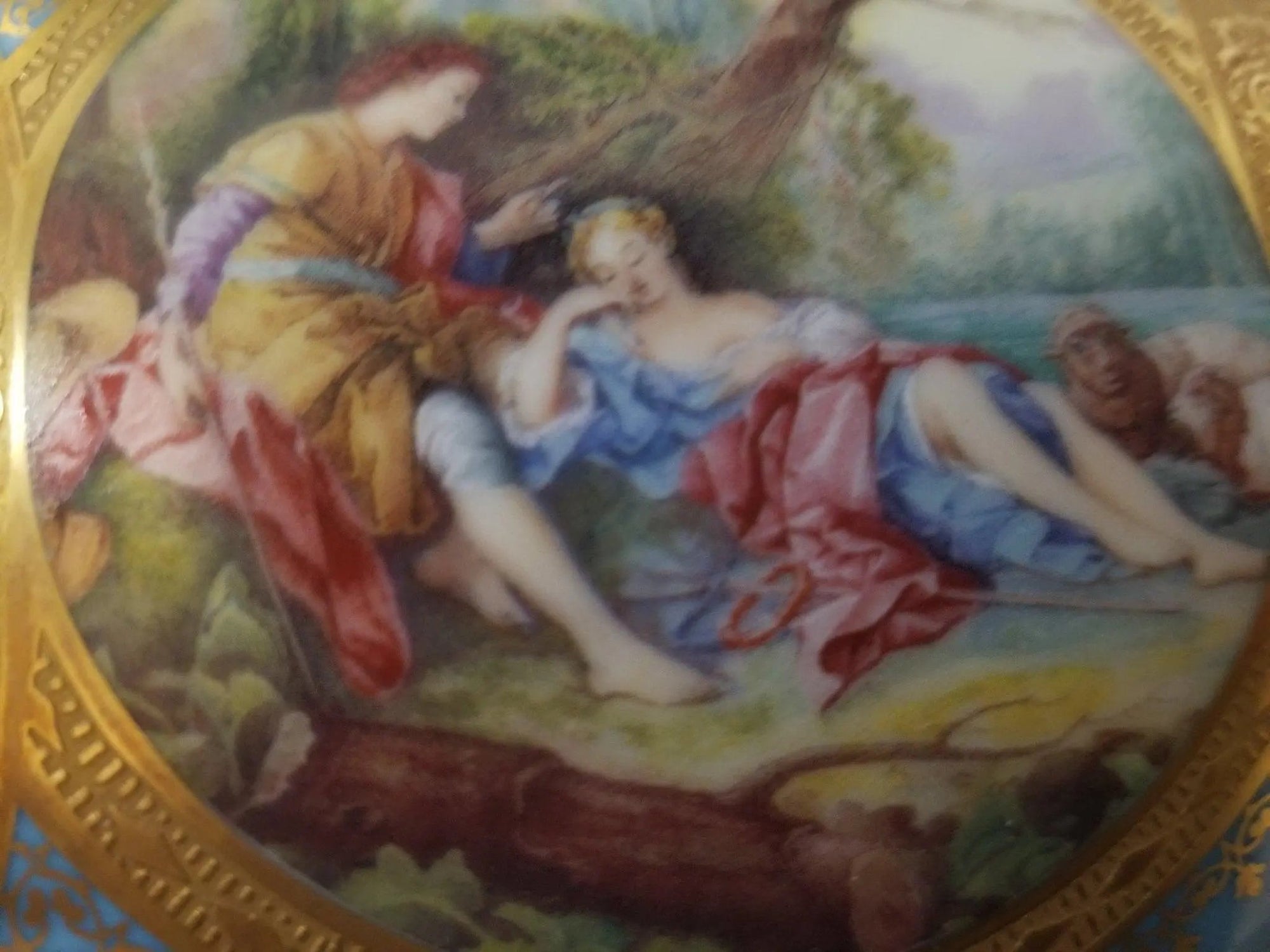 Concorde Penicaud Jewelry Chest Porcelain Limoges Jewelry Limoges Box Love Valentine French Trinket Box