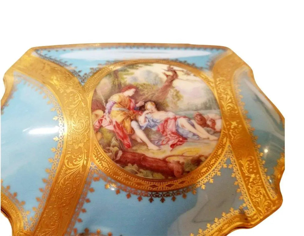 Concorde Penicaud Jewelry Chest Porcelain Limoges Jewelry Limoges Box Love Valentine French Trinket Box