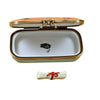 Congratulations Gradutation Oval w Diploma Porcelain Limoges graduation professional French Trinket Box