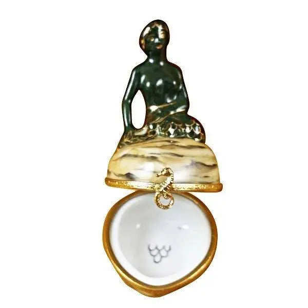 Copenhagen Mermaid Limoges box shown from another angle