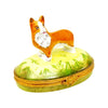 Corgi Dog Porcelain Limoges Dog French Trinket Box
