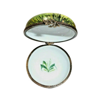 Country House Porcelain Treasure Porcelain Limoges home French Trinket Box