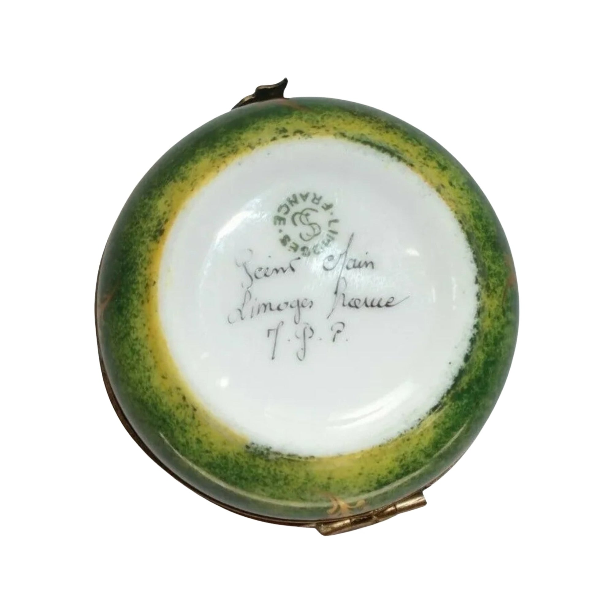 Country House Porcelain Treasure Porcelain Limoges home French Trinket Box