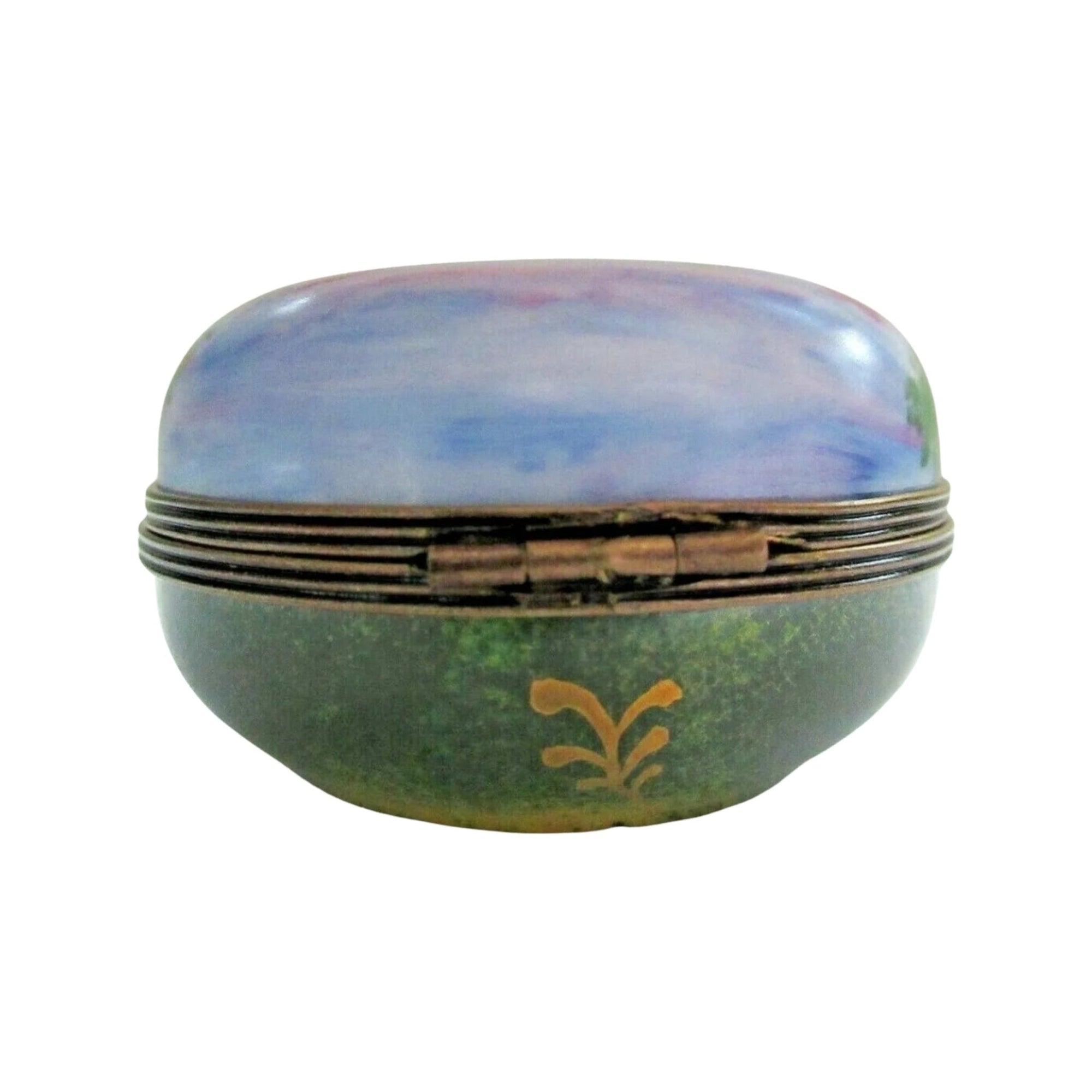 Country House Porcelain Treasure Porcelain Limoges home French Trinket Box