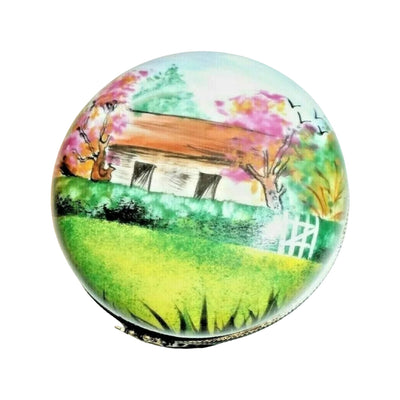 Country House Porcelain Treasure Porcelain Limoges home French Trinket Box