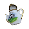 Cow Lait Tea Pot Limoges Box Porcelain Limoges China French Trinket Box