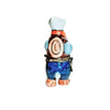 Cowboy Polar Bear Porcelain Limoges Bear sports fairy French Trinket Box