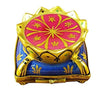 Crown on Pillow limoges box Porcelain Limoges travel French Trinket Box