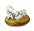 Dalmation Puppy Dogs Porcelain Limoges dog limoges boxes French Trinket Box
