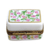 Delicate Floral Limoges Box Porcelain Limoges LIMOGES BOXES traditional French Trinket Box