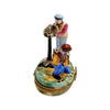 Director's Film Camera Limoges Box Porcelain Limoges art fine professional French Trinket Box