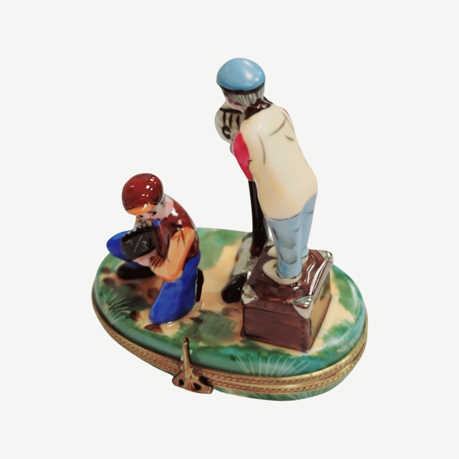 Director's Film Camera Limoges Box Porcelain Limoges art fine professional French Trinket Box