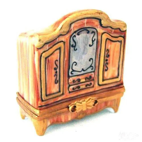 Dresser Porcelain Limoges Furniture French Trinket Box