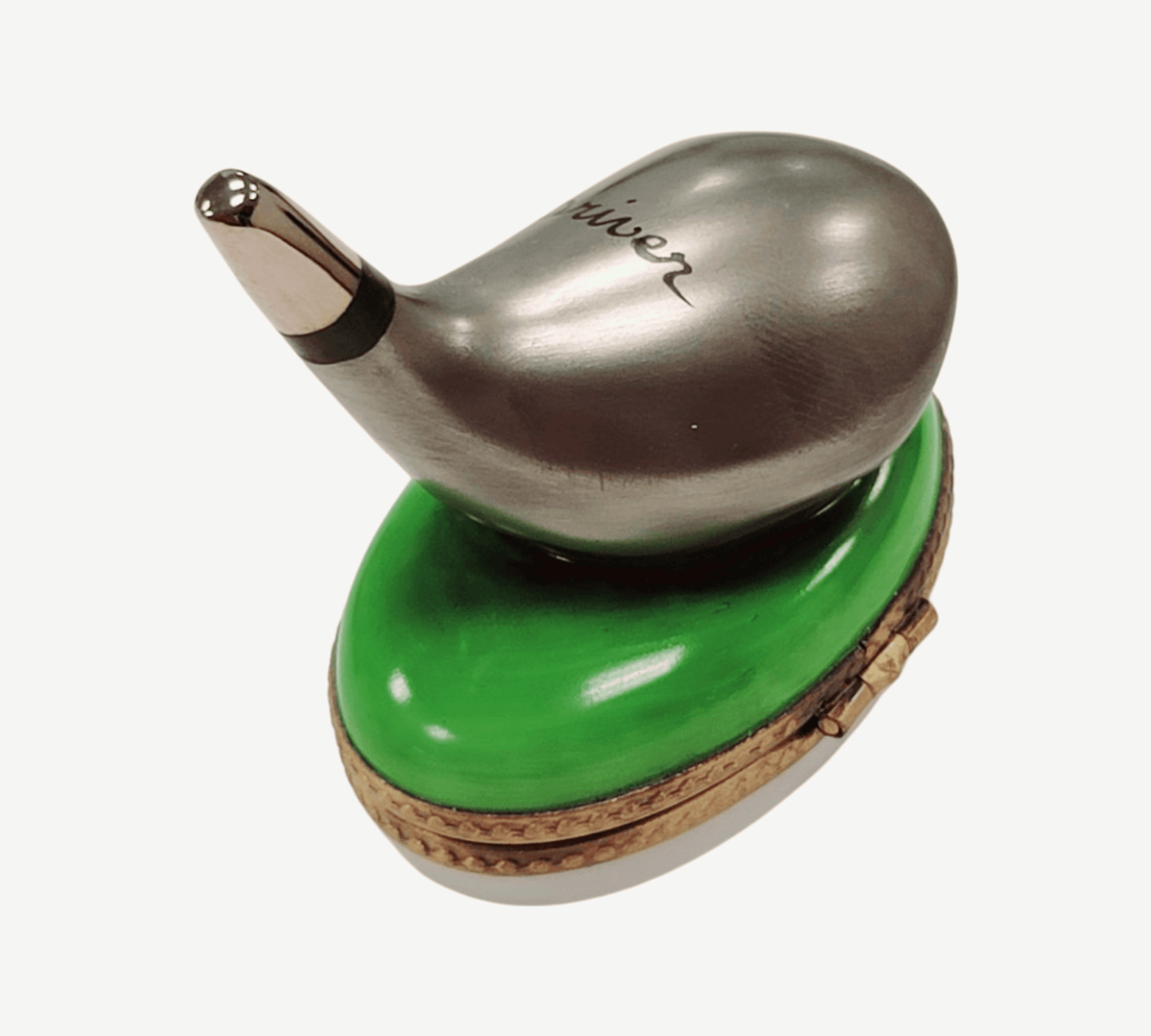 Driver Golf Club Limoges Box Porcelain Limoges sports golf limoges box French Trinket Box