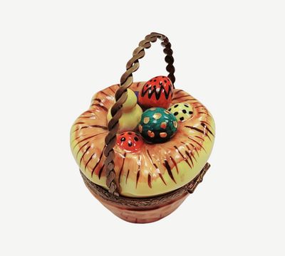Easter Basket Bird Limoges Box Porcelain Limoges Easter French Trinket Box