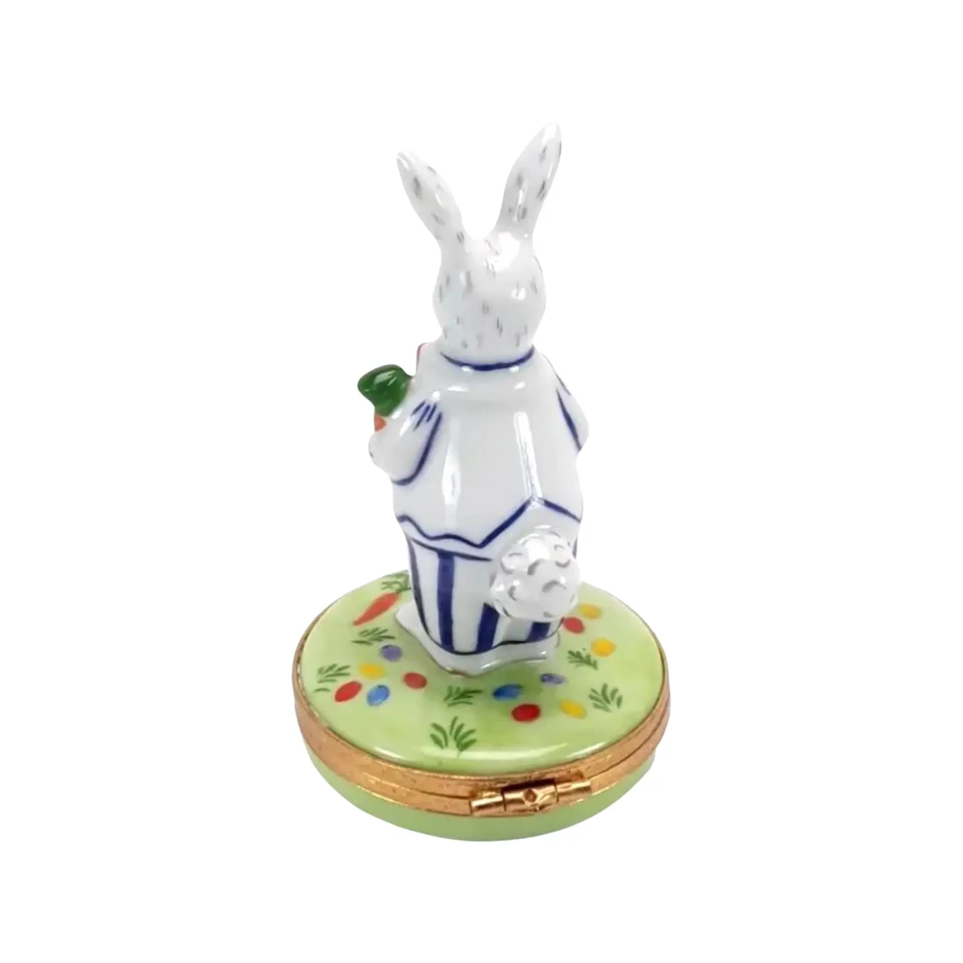 Easter Bunny Porcelain Limoges Easter French Trinket Box