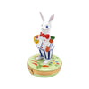 Easter Bunny Porcelain Limoges Easter French Trinket Box