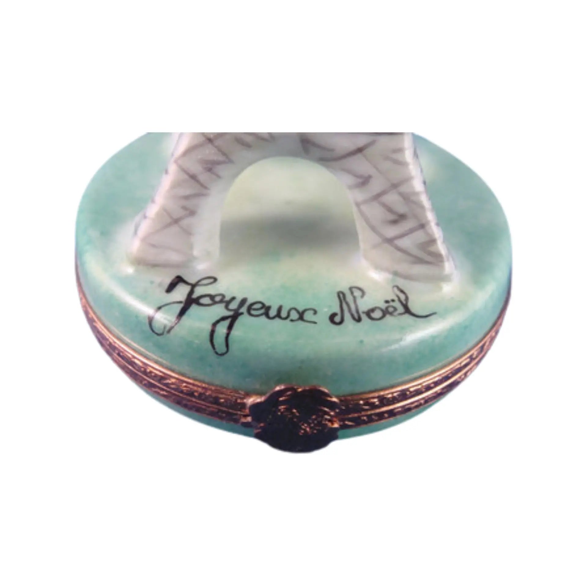 Eiffel Tower Christmas Porcelain Limoges Eiffel Tower France French Trinket Box