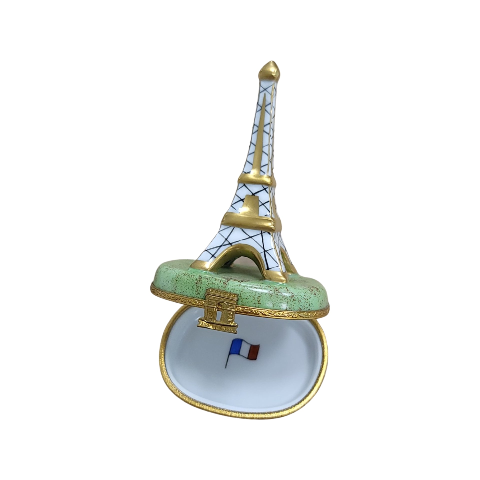 Eiffel Tower Elegance Box Porcelain Limoges france LIMOGES BOXES French Trinket Box