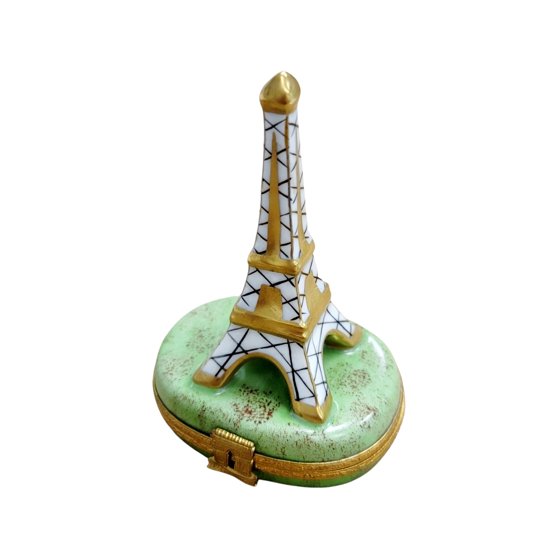 Eiffel Tower Elegance Box Porcelain Limoges france LIMOGES BOXES French Trinket Box