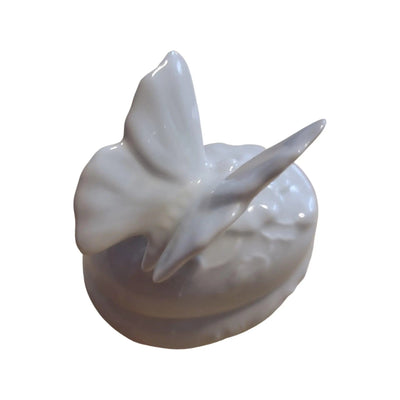 Elegant Butterfly Limoges Box Porcelain Limoges Butterfly French Trinket Box