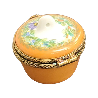 Elegant Floral Limoges Box Porcelain Limoges LIMOGES BOXES traditional French Trinket Box