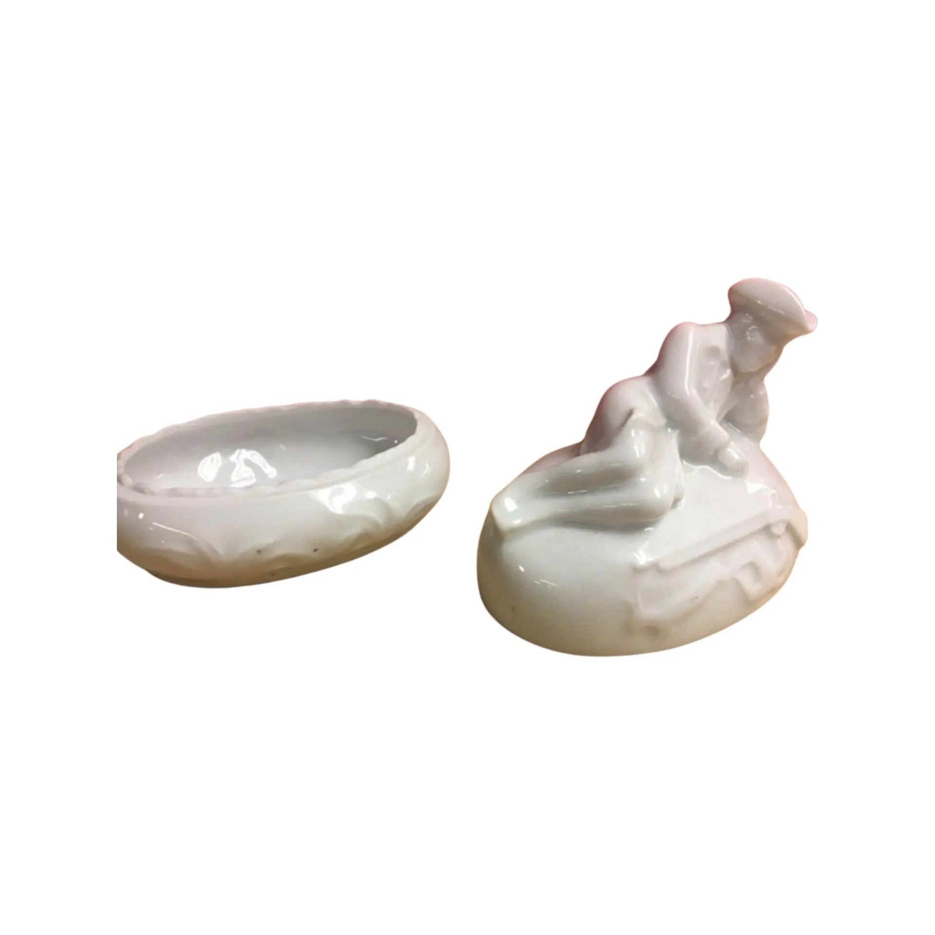 Elegant Hunter Limoges Box Figurine Porcelain Limoges wild LIMOGES BOXES sports French Trinket Box