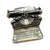Elegant Limoges Black Typewriter Porcelain Limoges professional Limoges Box French Trinket Box
