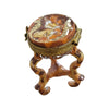 Elegant Limoges Side Table Stool Porcelain Limoges furniture French Trinket Box