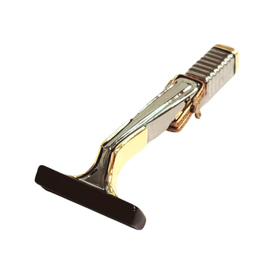 Elegant Silver Shaving Razor Porcelain Limoges fashion limoges boxes French Trinket Box