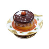 Elegant Souffle Dish Delight Porcelain Limoges Dessert French Trinket Box