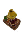 Elegant Trunk Table Lamp Box Porcelain Limoges furniture French Trinket Box