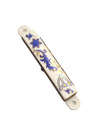 Elegant White Mezzuzah Limoges Box Porcelain Limoges Religion LIMOGES BOXES jewish prayer religious dreidel French Trinket Box